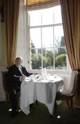 21 April 2006; Incoming GAA President Nickey Brennan relaxes before the 2006 GAA Annual Congress. Great Southern Hotel, Killarney, Co. Kerry. Picture credit: Ray McManus / SPORTSFILE