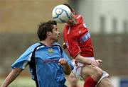 22 April 2006; Alan Mahon, UCD, in action against Ollie Cahill, Shelbourne. eircom League, Premier Division, UCD v Shelbourne, Belfield Park, UCD, Dublin. Picture credit: Matt Browne / SPORTSFILE