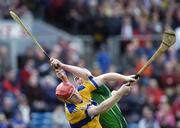 23 April 2006; Brian Begley, Limerick, in action against Brian Lohan, Clare. Allianz National Hurling League, Division 1 Semi-Final, Clare v Limerick, Semple Stadium, Thurles, Co. Tipperary. Picture credit: Ray McManus / SPORTSFILE
