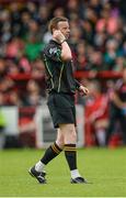 25 May 2014; Referee Joe McQuillan. Ulster GAA Football Senior Championship Quarter-Final, Derry v Donegal, Celtic Park, Derry. Picture credit: Oliver McVeigh / SPORTSFILE