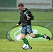 27 May 2014; Republic of Ireland assistant manager Roy Keane during squad training. Republic of Ireland Squad Training, Gannon Park, Malahide, Co. Dublin. Picture credit: David Maher / SPORTSFILE