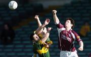 23 April 2006; Michael Meehan, Galway, in action against Tom O'Sullivan and Aidan O'Mahony, Kerry. Allianz National Football League, Division 1 Final, Kerry v Galway, Gaelic Grounds, Limerick. Picture credit: David Maher / SPORTSFILE