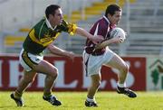 23 April 2006; Declan Meehan, Galway, in action against Declan O'Sullivan, Kerry. Allianz National Football League, Division 1 Final, Kerry v Galway, Gaelic Grounds, Limerick. Picture credit: David Maher / SPORTSFILE