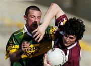 23 April 2006; Michael Meehan, Galway, in action against Kieran Donaghy, Kerry. Allianz National Football League, Division 1 Final, Kerry v Galway, Gaelic Grounds, Limerick. Picture credit: David Maher / SPORTSFILE