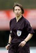 22 April 2006; Referee Emilia Wnuk. World Cup Qualifier, Republic of Ireland v Switzerland, Richmond Park, Dublin. Picture credit: Ray Lohan / SPORTSFILE