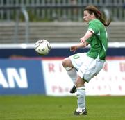 22 April 2006; Katie Taylor, Republic of Ireland. World Cup Qualifier, Republic of Ireland v Switzerland, Richmond Park, Dublin. Picture credit: Ray Lohan / SPORTSFILE
