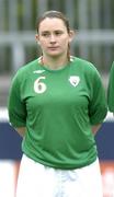 22 April 2006; Sonya Hughes, Republic of Ireland. World Cup Qualifier, Republic of Ireland v Switzerland, Richmond Park, Dublin. Picture credit: Ray Lohan / SPORTSFILE