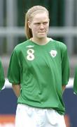 22 April 2006; Diane Caldwell, Republic of Ireland. World Cup Qualifier, Republic of Ireland v Switzerland, Richmond Park, Dublin. Picture credit: Ray Lohan / SPORTSFILE