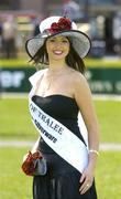 28 April 2006; Rose of Tralee Aoibheann Ní Shuilleabháin at the races. Punchestown Racecourse, Co. Kildare. Picture credit: Pat Murphy / SPORTSFILE