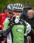 18 May 2014; Sean Downey, An Post Chain Reaction Team, before Stage 1 of the 2014 An Post Rás. Dunboyne - Roscommon. Picture credit: Ramsey Cardy / SPORTSFILE