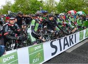 18 May 2014; A general view of the start line before Stage 1 of the 2014 An Post Rás. Dunboyne - Roscommon. Picture credit: Ramsey Cardy / SPORTSFILE