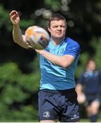 27 May 2014; Leinster's Brian O'Driscoll in action during squad training ahead of their Celtic League 2013/14 Grand Final against Glasgow Warriors on Saturday. Leinster Rugby Squad Training, Rosemount, UCD, Belfield, Dublin. Picture credit; Ashleigh Fox / SPORTSFILE