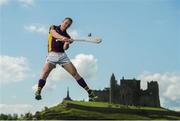 27 May 2014; U-21 hurling star Jack Guiney, Wexford, pictured at the launch of the 2014 Bord Gáis Energy GAA Hurling U-21 All-Ireland Championship at the Rock of Cashel. The Championship gets under way tonight, Wednesday, 28th May when Dublin face Laois in Parnell Park at 7.30pm. For all the latest Championship news, fixtures and results visit www.BGEu21.ie. Rock of Cashel, Cashel, Co. Tipperary. Picture credit: Diarmuid Greene / SPORTSFILE
