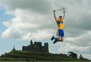 27 May 2014; U-21 hurling star Tony Kelly, Clare, pictured at the launch of the 2014 Bord Gáis Energy GAA Hurling U-21 All-Ireland Championship at the Rock of Cashel. The Championship gets under way tonight, Wednesday, 28th May when Dublin face Laois in Parnell Park at 7.30pm. For all the latest Championship news, fixtures and results visit www.BGEu21.ie. Rock of Cashel, Cashel, Co. Tipperary. Picture credit: Diarmuid Greene / SPORTSFILE