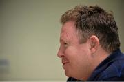 27 May 2014; Leinster head coach Matt O'Connor during a press conference ahead of their RaboDirect PRO12 final against Glasgow Warriors on Saturday. Leinster Rugby Press Conference, Rosemount, UCD, Belfield, Dublin. Picture credit: Piaras Ó Mídheach / SPORTSFILE