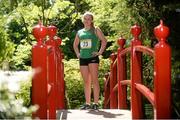 27 May 2014; Aviva Irish Schools Track and Field Championship finalist Molly Scott was dreaming of Tokyo 2020 at the finals launch today at the Japanese Gardens in Tully, Co. Kildare. Picture credit: Pat Murphy / SPORTSFILE