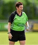 10 May 2014; Referee Mags Doherty. TESCO Ladies National Football League Division 3 Final, Armagh v Waterford, Parnell Park, Dublin. Picture credit: Barry Cregg / SPORTSFILE