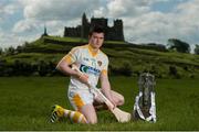 27 May 2014; U-21 hurling star Stephen McAfee, Antrim, pictured at the launch of the 2014 Bord Gáis Energy GAA Hurling U-21 All-Ireland Championship at the Rock of Cashel. The Championship gets under way tonight, Wednesday, 28th May when Dublin face Laois in Parnell Park at 7.30pm. For all the latest Championship news, fixtures and results visit www.BGEu21.ie. Rock of Cashel, Cashel, Co. Tipperary. Picture credit: Diarmuid Greene / SPORTSFILE