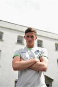 27 May 2014; Republic of Ireland's Alan Browne after a press conference ahead of their UEFA European U19 Championship 2013/14 Elite Phase Qualifier against Iceland. Republic of Ireland U19 Press Conference, Johnstown House Hotel, Enfield, Co. Meath. Picture credit: Pat Murphy / SPORTSFILE