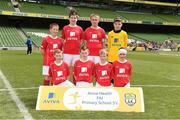 28 May 2014; The Granagh NS, Limerick, team. Aviva Health FAI Primary School 5’s National Finals. Aviva Stadium, Lansdowne Road, Dublin. Picture credit: Pat Murphy / SPORTSFILE