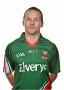 28 May 2014; Andy Moran, Mayo. Mayo Football Squad Portraits 2014, Elvery's MacHale Park, Castlebar, Co. Mayo. Picture credit: Barry Cregg / SPORTSFILE