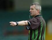 23 April 2006; Jimmy McKee, referee. Cadbury's All-Ireland U21 Football Championship Semi-Final, Cork v Laois, Gaelic Grounds, Limerick. Picture credit: David Maher / SPORTSFILE