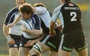 29 April 2006; Gordon D'Arcy, Leinster, in action against Ospreys. Celtic League, Leinster v Ospreys, Lansdowne Road, Dublin. Picture credit: Damien Eagers / SPORTSFILE