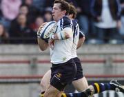 29 April 2006; Leinster's Guy Easterby on the way to scoring his side's opening try. Celtic League, Leinster v Ospreys, Lansdowne Road, Dublin. Picture credit: Damien Eagers / SPORTSFILE