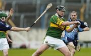 30 April 2006; Aidan Boyle, Kerry, in action against Michael Carton, Dublin. Allianz National Hurling League, Division 2 Final. Dublin v Kerry, Semple Stadium, Thurles, Co. Tipperary. Picture credit: David Maher / SPORTSFILE