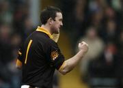 30 April 2006; James McGarry, Kilkenny goalkeeper, celebrates at the end of the game. National Hurling League, Division 1 Final. Kilkenny v Limerick, Semple Stadium, Thurles, Co. Tipperary. Picture credit: David Maher / SPORTSFILE