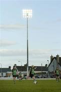 5 May 2006; Mark McHugh, Connacht, kicks a penalty against Edinburgh Gunners under the new floodlights. Celtic League, Connacht v Edinburgh Gunners, Sportsground, Galway. Picture credit; Matt Browne / SPORTSFILE