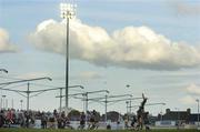 5 May 2006; Connacht contest a ball in the lineout against Edinburgh Gunners under the new floodlights. Celtic League, Connacht v Edinburgh Gunners, Sportsground, Galway. Picture credit; Matt Browne / SPORTSFILE