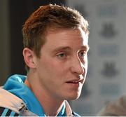 29 May 2014; Dublin's Kevin Nolan during a press conference ahead of their Leinster GAA Football Senior Championship game against Laois on Sunday the 8th of June. Dublin Senior Football Press Conference, Gibson Hotel, Dublin. Picture credit: Matt Browne / SPORTSFILE