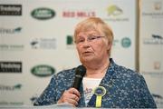28 May 2014; Jean Mitchell, Event Director, Tattersalls International Horse Trials, during the Tattersalls International Horse Trials Welcome Reception. Tattersall House, Ratoath, Co. Meath. Picture credit: Ramsey Cardy / SPORTSFILE