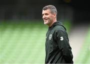 29 May 2014; Republic of Ireland assistant manager Roy Keane during squad training ahead of their international friendly against Italy on Saturday. Republic of Ireland Squad Training, Aviva Stadium, Lansdowne Road, Dublin. Picture credit: Ramsey Cardy / SPORTSFILE