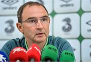 29 May 2014; Republic of Ireland manager Martin O'Neill during a press conference ahead of their international friendly against Italy on Saturday. Republic of Ireland Press Conference, Aviva Stadium, Lansdowne Road, Dublin. Picture credit: Ramsey Cardy / SPORTSFILE