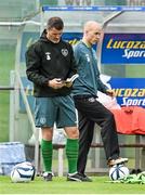 30 May 2014; Republic of Ireland assistant manager Roy Keane during squad training ahead of their international friendly against Italy on Saturday. Republic of Ireland Squad Training, Gannon Park, Malahide, Co. Dublin. Picture credit: David Maher / SPORTSFILE