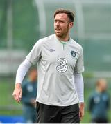 30 May 2014; Republic of Ireland's Richard Keogh during squad training ahead of their international friendly against Italy on Saturday. Republic of Ireland Squad Training, Gannon Park, Malahide, Co. Dublin. Picture credit: David Maher / SPORTSFILE