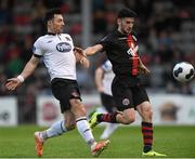30 May 2014; Richie Towell, Dundalk, in action against Anto Murphy, Bohemians. Airtricity League Premier Division, Bohemians v Dundalk, Dalymount Park, Dublin. Picture credit: Matt Browne / SPORTSFILE