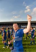 31 May 2014; Leinster's Jamie Heaslip following his side's victory. Celtic League 2013/14 Grand Final, Leinster v Glasgow Warriors. RDS, Ballsbridge, Dublin. Picture credit: Stephen McCarthy / SPORTSFILE