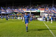 31 May 2014; Leinster's Brian O'Driscoll makes his way onto the pitch for for his last game of professional rugby before retirement. Celtic League 2013/14 Grand Final, Leinster v Glasgow Warriors, RDS, Ballsbridge, Dublin. Picture credit: Brendan Moran / SPORTSFILE