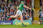 1 June 2014; Shane Dowling, Limerick, celebrates after scoring his side's second goal. Munster GAA Hurling Senior Championship, Semi-Final, Tipperary v Limerick, Semple Stadium, Thurles, Co. Tipperary. Picture credit: Diarmuid Greene / SPORTSFILE