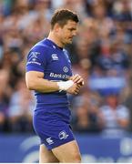 31 May 2014; Brian O'Driscoll, Leinster, leaves the pitch for the last time as a professional rugby player as he is substituted due to injury. Celtic League 2013/14 Grand Final, Leinster v Glasgow Warriors, RDS, Ballsbridge, Dublin. Picture credit: Brendan Moran / SPORTSFILE