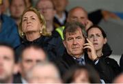 31 May 2014; Limerick supporters JP McManus, right, and his wife Noreen McManus at the game. Munster GAA Football Senior Championship, Quarter-Final, Limerick v Tipperary, Gaelic Grounds, Limerick. Picture credit: Diarmuid Greene / SPORTSFILE