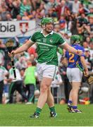 1 June 2014; Shane Dowling celebrates scoring the second goal for Limerick. Tipperary. Munster GAA Hurling Senior Championship, Semi-Final, Tipperary v Limerick, Semple Stadium, Thurles, Co. Tipperary. Picture credit: Ashleigh Fox / SPORTSFILE