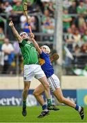 1 June 2014; Tom Condon, Limerick, in action against Niall O'Meara, Tipperary. Munster GAA Hurling Senior Championship, Semi-Final, Tipperary v Limerick, Semple Stadium, Thurles, Co. Tipperary. Picture credit: Diarmuid Greene / SPORTSFILE