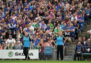 1 June 2014; Tipperary manager Eamon O'Shea, left, and selector Michael Ryan during the second half. Munster GAA Hurling Senior Championship, Semi-Final, Tipperary v Limerick, Semple Stadium, Thurles, Co. Tipperary. Picture credit: Diarmuid Greene / SPORTSFILE