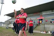 12 May 2006; Ronan O'Gara in action during Munster squad training ahead of the Heineken Cup Final. Munster Squad Training, Thomond Park, Limerick. Picture credit; Kieran Clancy / SPORTSFILE