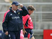 12 May 2006; Coach Declan Kidney during Munster squad training ahead of the Heineken Cup Final. Munster Squad Training, Thomond Park, Limerick. Picture credit; Kieran Clancy / SPORTSFILE