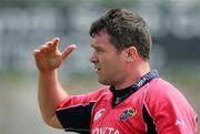 12 May 2006; Anthony Foley in action during Munster squad training ahead of the Heineken Cup Final. Munster Squad Training, Thomond Park, Limerick. Picture credit; Kieran Clancy / SPORTSFILE